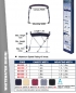Preview: 3 Stangen Bimini Top Whitewater Breite 130-150cm