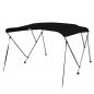 Preview: 3 Stangen Bimini Top Deluxe Alu 137-152cm Breite
