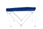 Preview: 4-Stangen Bimini Top Breite 185cm ±10cm