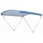 Preview: 4-Stangen Bimini Top Breite 200cm ±10cm