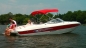 Preview: 3 Stangen Bimini "Carver" Höhe 76cm Breite 185-198cm Farbe ocean