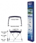 Preview: 4 Stangen Bimini Oceansouth Montagebreite 190-200cm