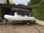 Preview: 4 Stangen Bimini Top "Sport" Breite 185cm ±10cm