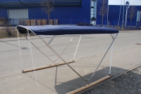 Edelstahl Bimini Top Fly Bridge 215 ± 10cm Breite