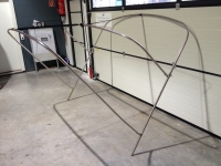 Preview: Bimini Gestänge mit 3 Stangen Breite 220cm