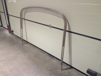 Bimini Gestänge niedrig mit 3 Stangen Breite 150cm