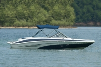 3 Stangen Bimini "Carver" Höhe 76cm Breite 185-198cm Farbe ocean