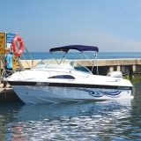 Preview: 3 Stangen Bimini Top Whitewater Breite 190-210cm