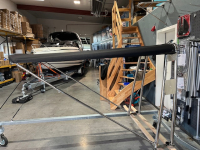 Bimini für Geräteträger "Motorboot" Stoff aus Sunbrella