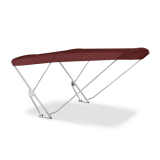 Preview: Bimini mit Geräteträger "Strange XL". Breite 170cm