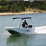 3 Stangen Bimini "Oceansouth" Breite 190-210cm