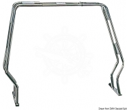 Geräteträger Ø40mm 125-180cm Montagebreite, für Schlauchboote