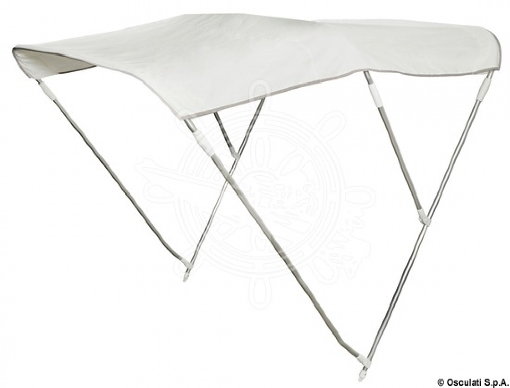 3 Stangen Bimini Top Light 120-140cm Breite 145cm Höhe