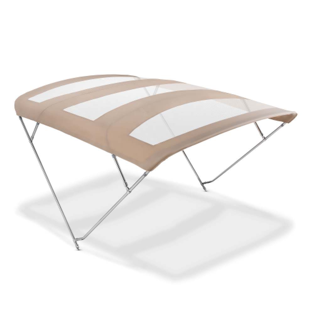 4 Stangen Bimini Top "Look Up"