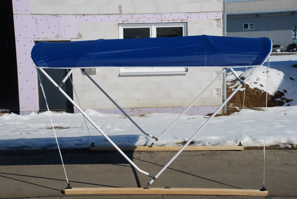 4-Stangen Bimini Top Breite 215cm ±10cm