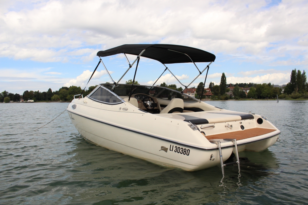 3 Stangen Bimini Top Deluxe Alu 170-182cm Breite
