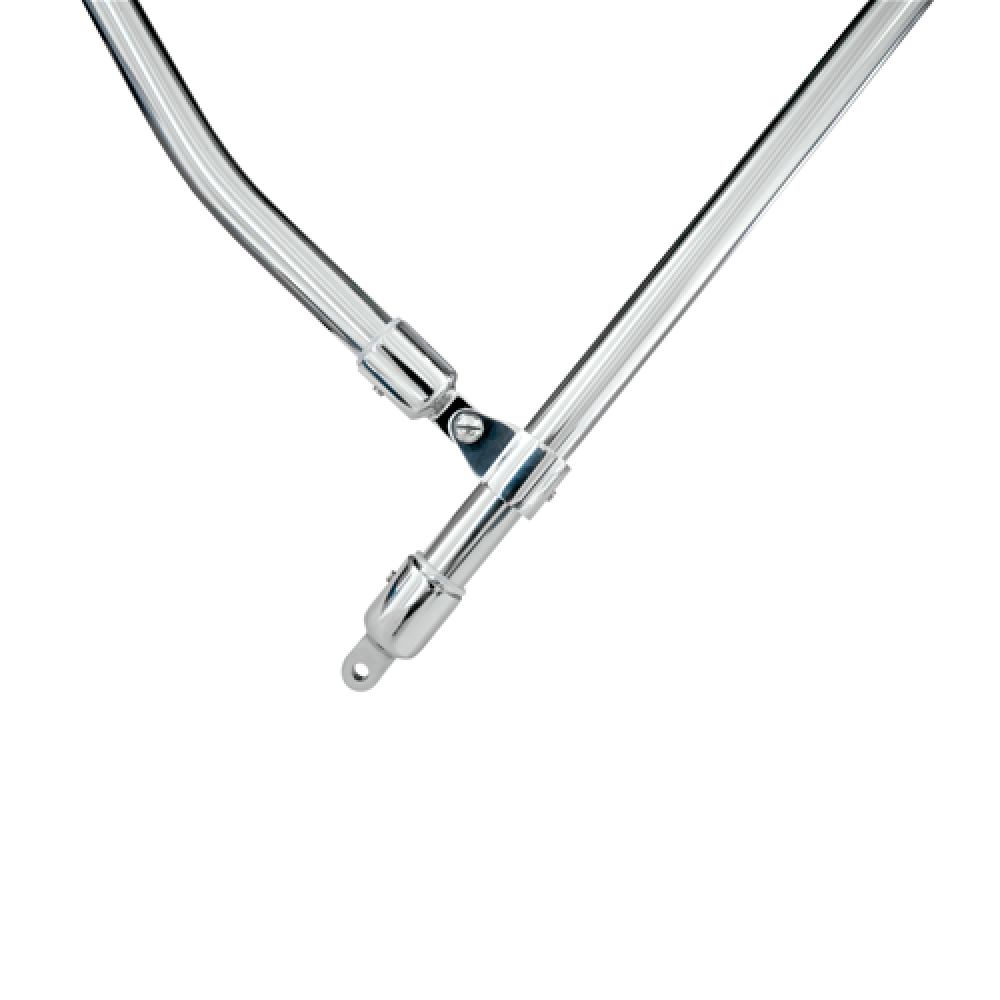 Edelstahl Bimini Top Fly Bridge XL