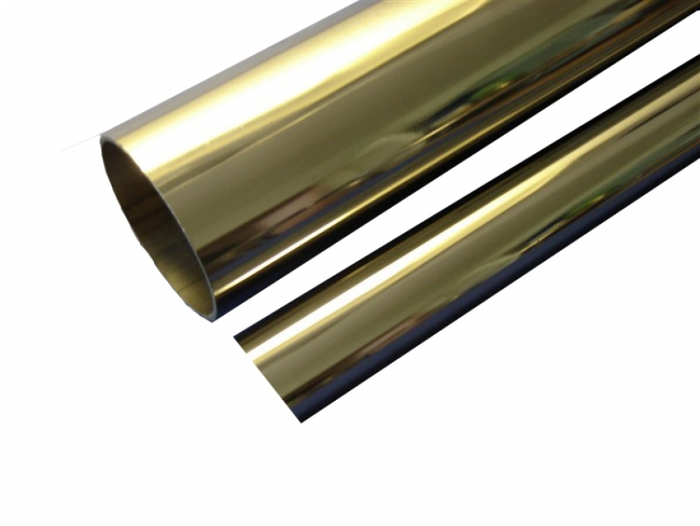V4A Edelstahlrohr hochglanzpoliert 22mm oder 25mm. 1 Meter Länge