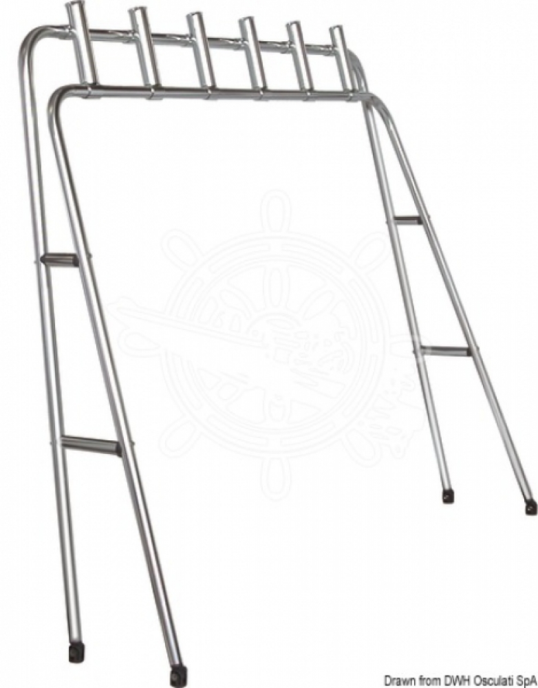 Klappbares Angelrutenrack